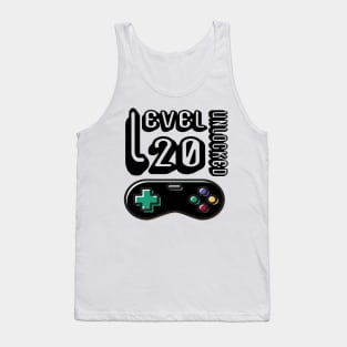 level 20 unlocked - 20th birthday gift Tank Top